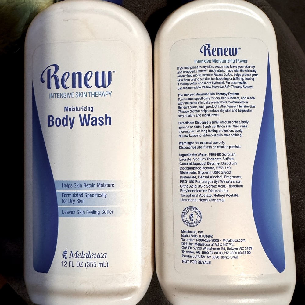 Renew Body Wash 4x12 oz